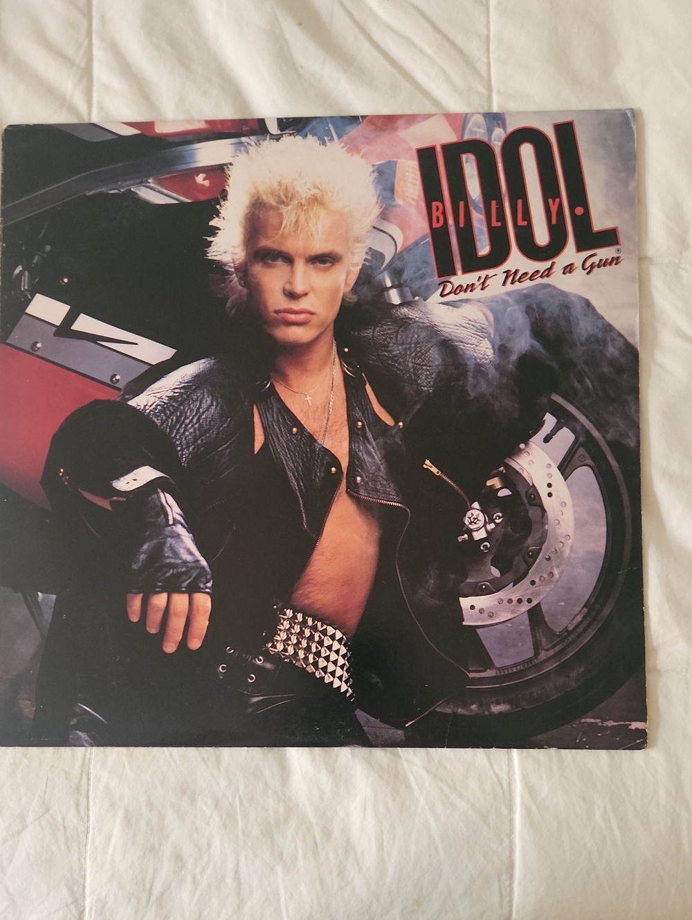 Billy Idol: 'Don't Need a Gun' 12" Vinyl Single -- RARE GEM NEVER PLAYED DISPLAY